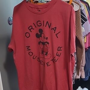 Original Mouseketeer mens Red T-Shirt